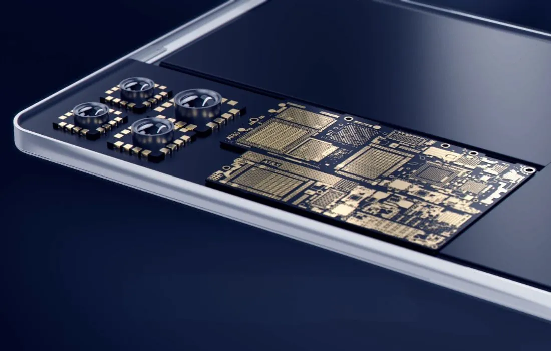 02_smartphone main board 2.5D® technology enables ultra-thin PCB designs for smartphones.